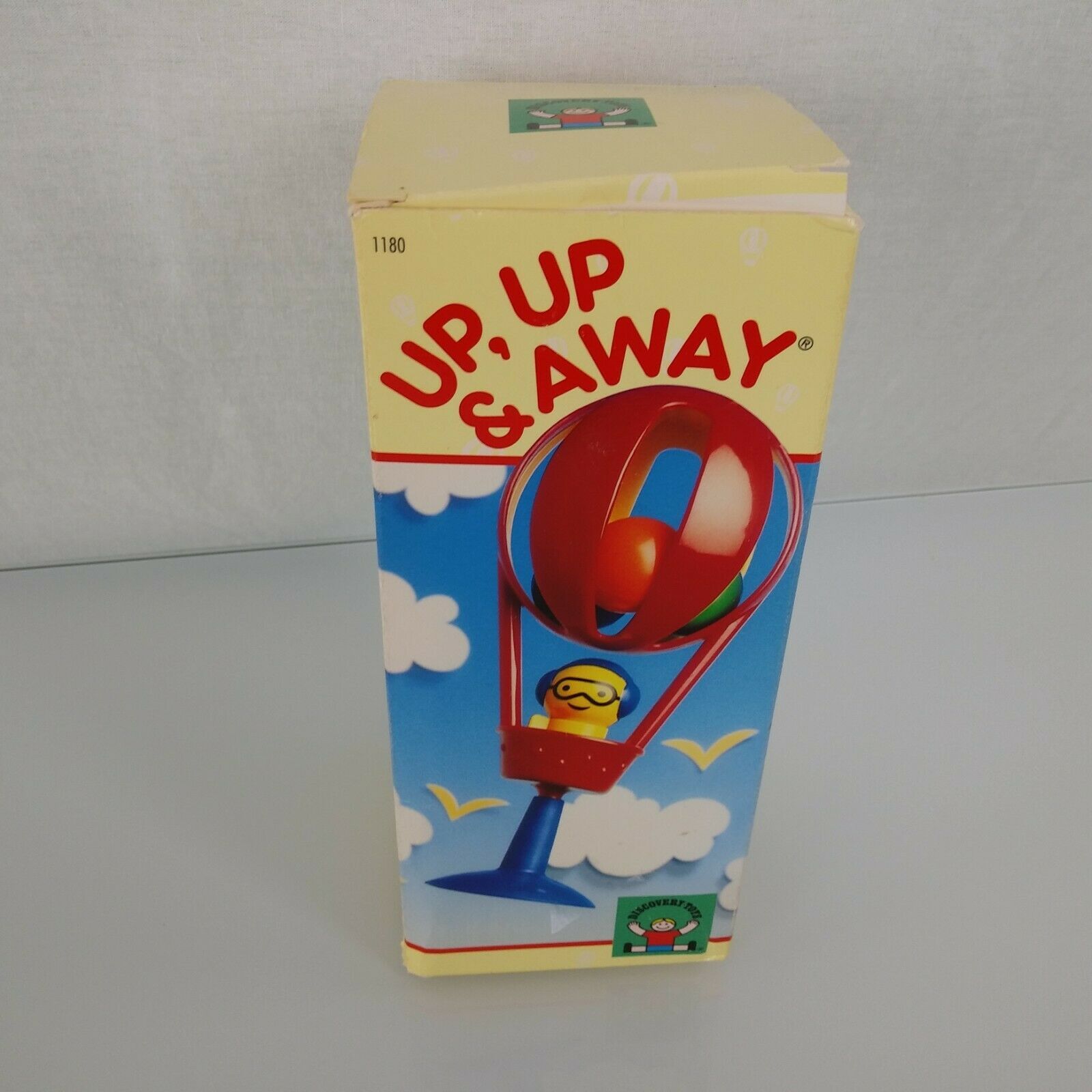 1993 Discovery Toys Up Up & Away Suction Cup Hot Air Balloon Baby Infant NEW - $49.49