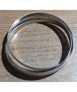 Vintage Bangle Tangle Bracelets 3-1/8 inch Beautifully Etched Gold Tone ... - €4,37 EUR