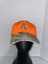 Remington Country Orange Camo Adjustable Adult Baseball Ball Cap Hat - £10.50 GBP
