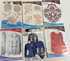 Lot of 6 Anita Goodesign Fashion  Embroidery Designs-CDs - €23,58 EUR