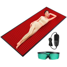 Red Light Therapy Mat for Full Body 1280 LED Light Therapy Pad 71 x 32 - $189.95