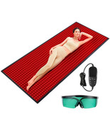Red Light Therapy Mat for Full Body 1280 LED Light Therapy Pad 71 x 32 - $3,575.54 MXN