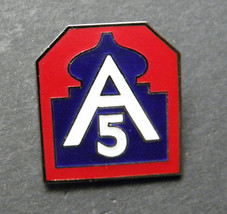Fifth 5th Army North Us Military Lapel Pin Badge 1 Inch Wwii - £4.50 GBP