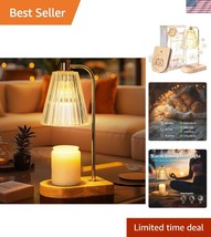 Chic Glass Candle Warmer Lamp - Unique Decorative Gift for Housewarming ... - $36.00