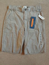Old Navy Built-in Flex Shorts Youth Boys Size 12 Gray Adjustable Stretch NEW - £14.08 GBP