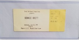 BONNIE RAITT - VINTAGE 1999 UNUSED WHOLE FULL CONCERT TICKET - $279.60 MXN