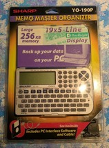 Sharp YO-190P Memo Master NIP - $17.41