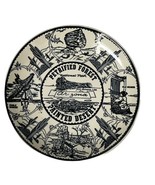 Vintage Petrified Forest Ironstone Plate Arizona Painted Desert Enco Nat... - $38.45 CAD