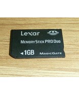 Lexar Mémoire Carte Pro Duo sony 1gb - $15.93 CAD
