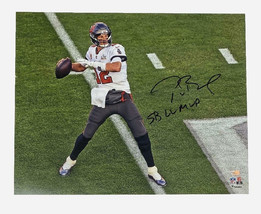 TOM BRADY Autographed &quot;SB LV MVP&quot; Super Bowl Action 16 x 20 Photograph F... - $2,556.00