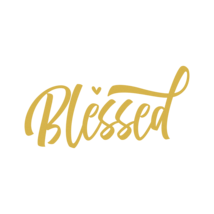 Blessed Vinyl Decal Window Laptop or where ever Sticker - £2.55 GBP+