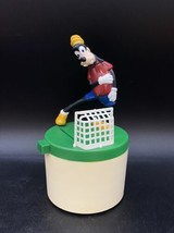 1981 Disney Mechanical Coin Bank Soccer Goofy Paragon Reiss Vintage #2 - $24.74