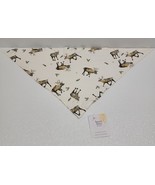 Burts Bees Baby Reindeer Holley Christmas Winter Bandana Scarf Bib - New - $276.87 MXN