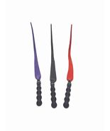 Bull Hide Leather Devil's Tongue Whip- Multiple Colors - $40.00