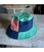 MENS NEFF COLOR BLOCK BUCKET HAT ONE SIZE surfer surf hipster - $19.79