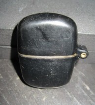 Vintage NOVELTY Plastic black Case Mini Gas Butane Lighter - £3.95 GBP