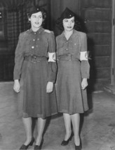 New WW2 World War II 8x10 Photo: American US AWVS Women in Uniform Caps ... - £7.04 GBP