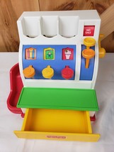 1994 Fisher-Price Vintage Toy Cash Register only Educational W15 - $11.64