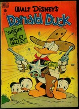 Donald Duck in Sheriff of Bullet Valley- Four Color Comics #199 1948 VG - $224.31