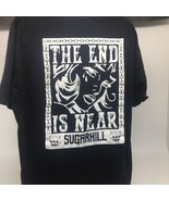 Sugar Hill Slime T Shirt Black White Neon 3XL &quot;The End Is Near&quot;-Read Con... - £19.86 GBP