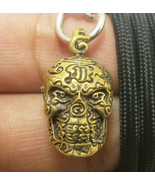 MAGIC MIRACLE SKULL THAI AMULET LIFE PROTECTION PENDANT WEALTH RICH LUCK... - £27.98 GBP
