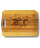 Cutting Board - Supper is Coming 14&#39;&#39;x9.5&#39;&#39;x.5&#39;&#39; Bamboo - $737.20 MXN