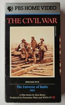 The Civil War Episode 5  The Universe of Battle 1863 (VHS, 1990) - £4.72 GBP