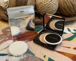 Lancome Dual Finish Multi-Tasking Powder &amp; Found In One (340N NU ) Authe... - $37.13