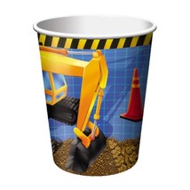 Under Construction Beverage Cups Birthday Party Tableware 8 Per Package ... - $3.45