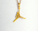 NEW Michael Jordan Jumpman 23 Basketball Gold Chain Necklace Pendant | GOAT - $19.75