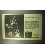 1974 Shure Microphones Advertisement - Rod Stewart - This picture tells ... - £14.55 GBP