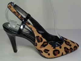 Alfani Step N Flex Size 6.5 M KALINA Leopard Slingback Heels New Womens Shoes - £46.69 GBP