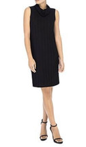 NWT Women&#39;s B Collection by Bobeau Black Sleeveless Cowl Neck Dress Sz Large - £34.88 GBP