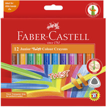 Faber-Castell Twistable Crayons 12pk (Assorted) - Junior - $17.93