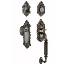 Nostalgic Warehouse 719468 Victorian F Grip Entry Set, Backset - 2.375&quot;,... - £491.85 GBP