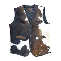 Vintage Cow Hide Vest  - £238.45 GBP