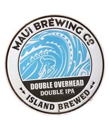 Maui Brewing Co. Circular Tin Beer Sign - Double Overhead Double IPA Lig... - £27.96 GBP