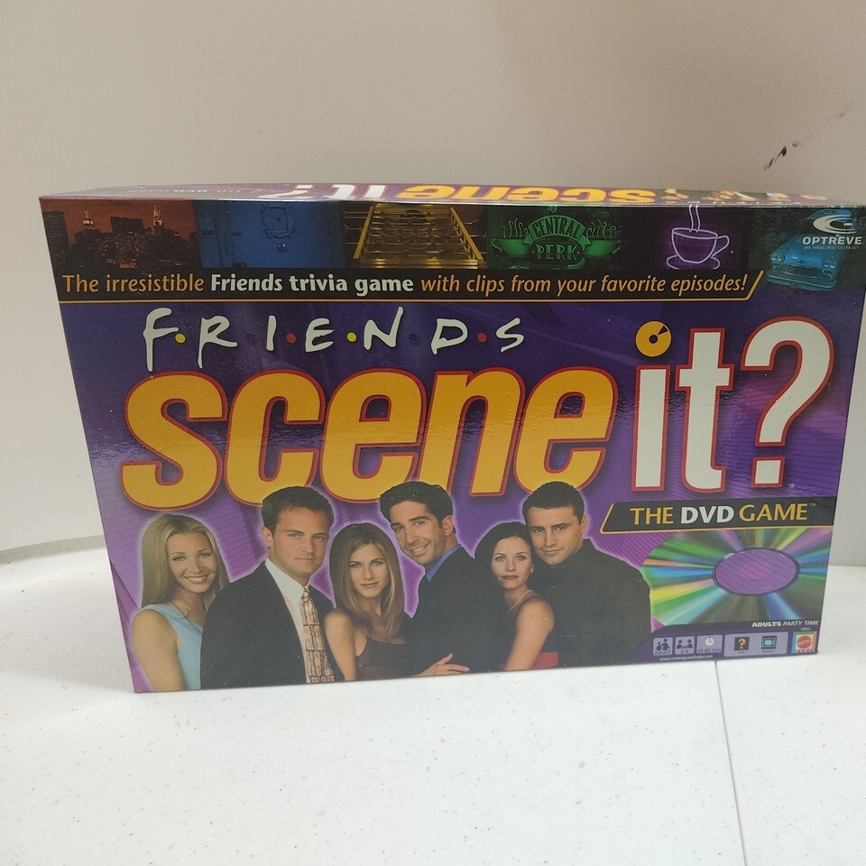 Friends Scene It? DVD Game by Mattel - 2005 Edition - Complete! - $19.79 Friends Scene It? DVD Game by Mattel - 2005 Edition - Complete! - $19.79