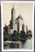 The Plaza Hotel Fifth Ave &amp; 59th Street NY Postcard Lumitone Photoprint USA - £5.93 GBP