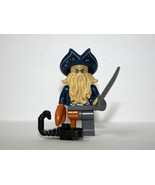 Davy Jones Pirates Of The Caribbean Toy Minifigure US Seller - $157.06 MXN