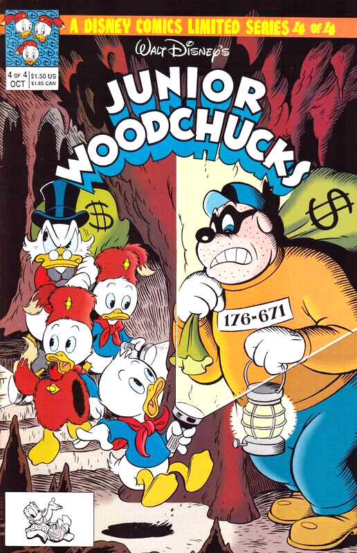 Primary image for Walt Disney's Junior Woodchucks Limited Series No. 4 of 4 Oct. 1991 Comic Book