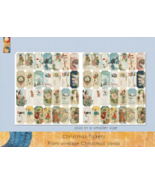 Vintage Christmas Card Tickets - $3.00