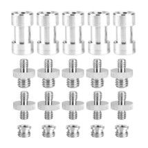 20Pcs Camera Mount Screw Kit, Portable 1/4 Inch To 3/8 Inch,1/4 To 1/4 T... - £18.09 GBP