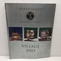 Department 56 Village 2003 Catalog Holiday Christmas Halloween Collectib... - £10.38 GBP