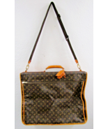 Vintage Louis Vuitton Brown Monogram Garment Bag FH1924 - €300,07 EUR
