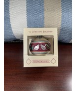 Hallmark Keepsake Ornament 1984 1st Christmas Together doves birds glass... - €12,18 EUR