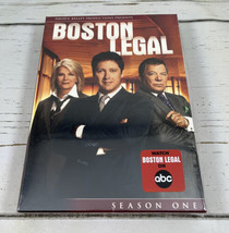 Boston Legal - Season 1 (DVD, 2009, 5-Disc Set) Court drama - £5.28 GBP
