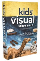 NIV, Kids&#39; Visual Study Bible, Hardcover, Blue, Full Color Interior - $34.90
