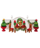 FAIRY GARDEN Colonial Christmas Winter Holiday Set - Great Gift For Gard... - £14.17 GBP
