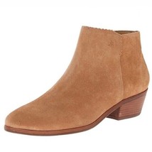 Jack Rodgers Women’s Bailee Tan Suede Ankle Booties Size 8 - £15.87 GBP